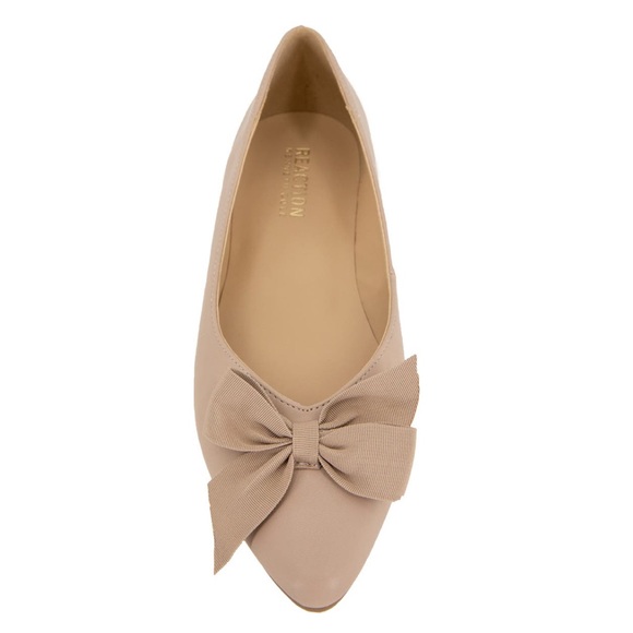 NWOB~ KENNETH COLE REACTION Lily Bow Pointed Toe Flat SIZE 6 - Picture 3 of 6